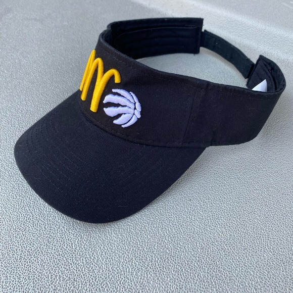 Cintas McDonalds Hat Visor Basketball Cap Fast Food Patch Logo Embroidered - Picture 5 of 9